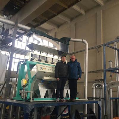 Machine de tri en plastique en Macédoine
